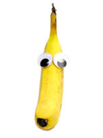 Bananna with eyes