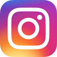 instagram logo and link