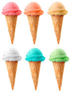 6 cones